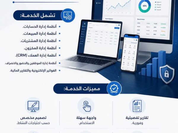 إنشاء الأنظمة الحسابية والإدارية
