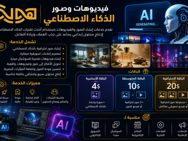 فيديوهات وصور الذكاء الاصطناعي